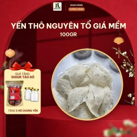 Yến Thô Nguyên Tổ Giá Mềm 100gr