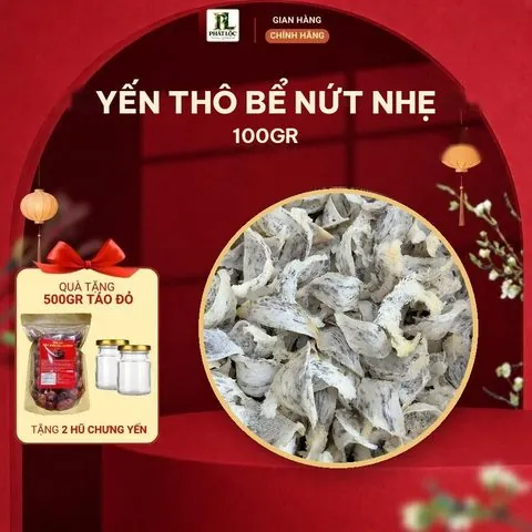 Yến Thô Bể Nứt Nhẹ 100gr