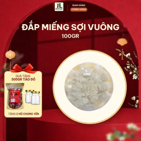 Đắp Miếng Sợi Vuông 100gr
