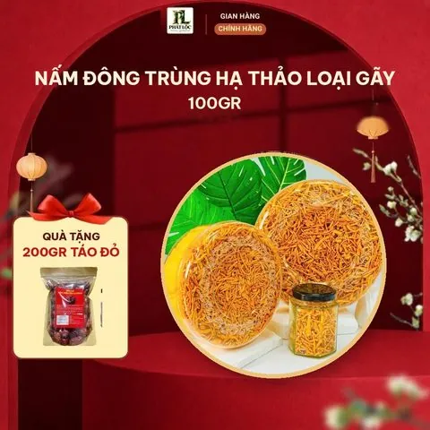 Nấm Đông Trùng Hạ Thảo Loại Gãy 100gr