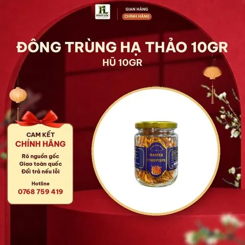 Đông Trùng Hạ Thảo 10gr Hũ 10gr