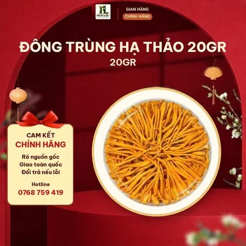 Đông Trùng Hạ Thảo 20gr 20gr