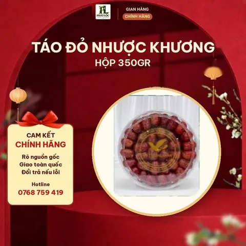 Táo Đỏ Nhược Khương Hộp 350gr