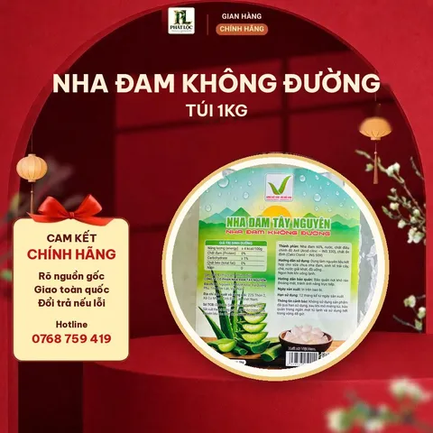 Nha Đam Không Đường Túi 1kg