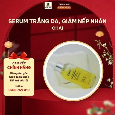 Serum Trắng Da, Giảm Nếp Nhăn Chai