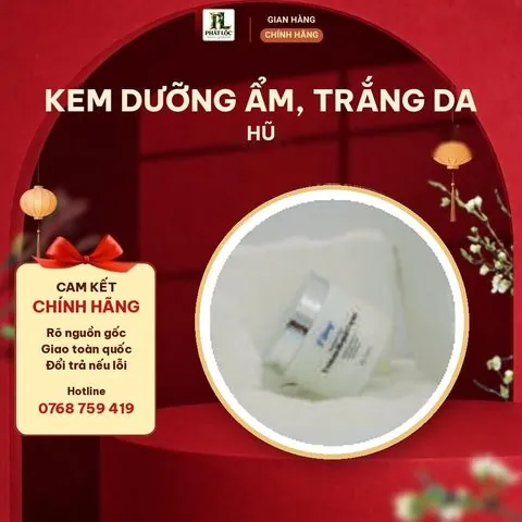 Kem Dưỡng Ẩm, Trắng Da Hũ