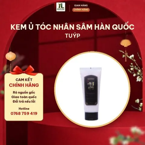Kem Ủ Tóc Nhân Sâm Hàn Quốc Tuýp