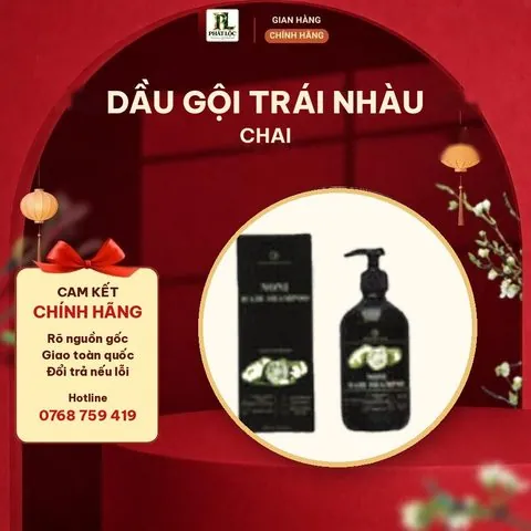 Dầu Gội Trái Nhàu Chai